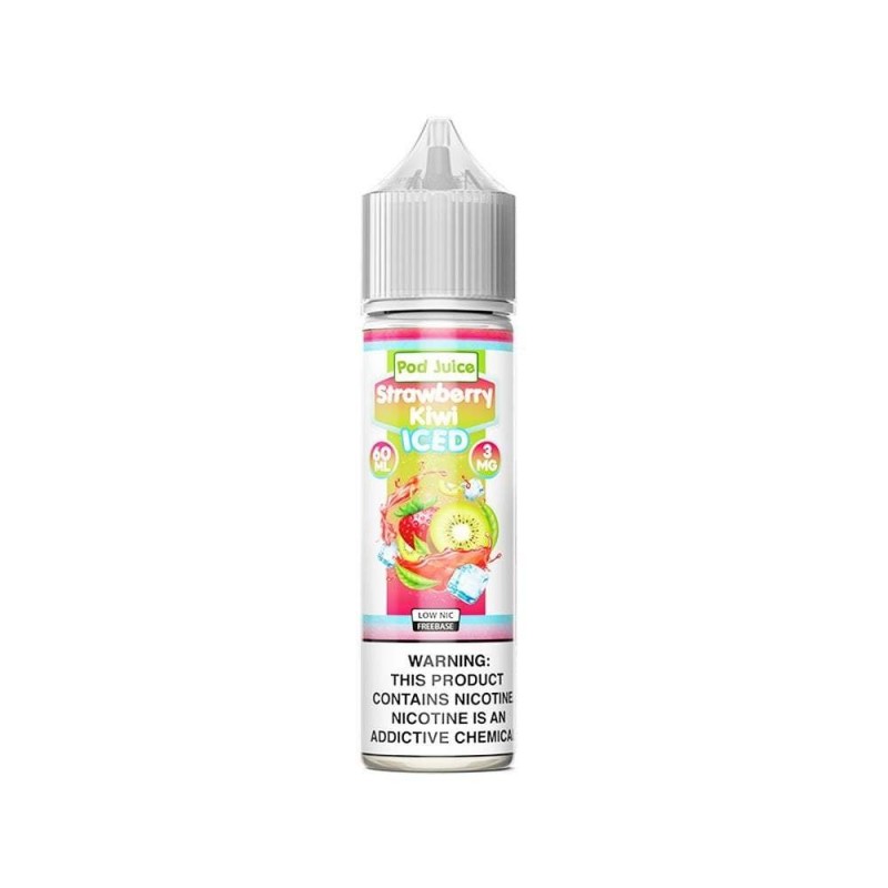 Strawberry Kiwi Iced by Pod Juice E-Liquid 60ml