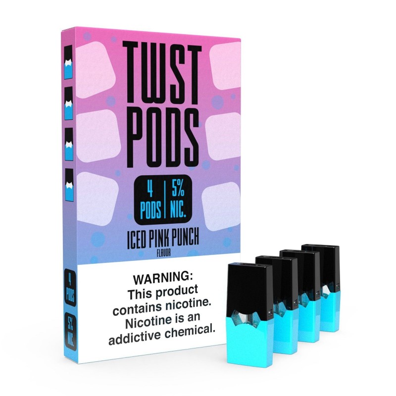 TWST PODS | Iced Pink Punch Lemonade JUUL Compatible Pods - 5 Pack