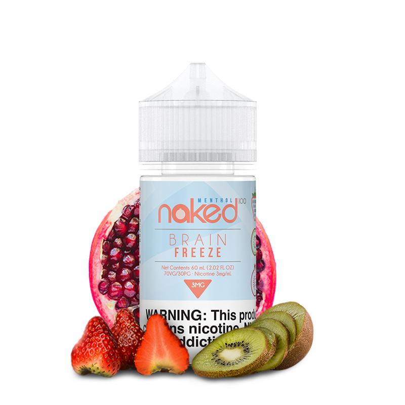 Strawberry POM (Brain Freeze) by Naked 100 Menthol 60ml