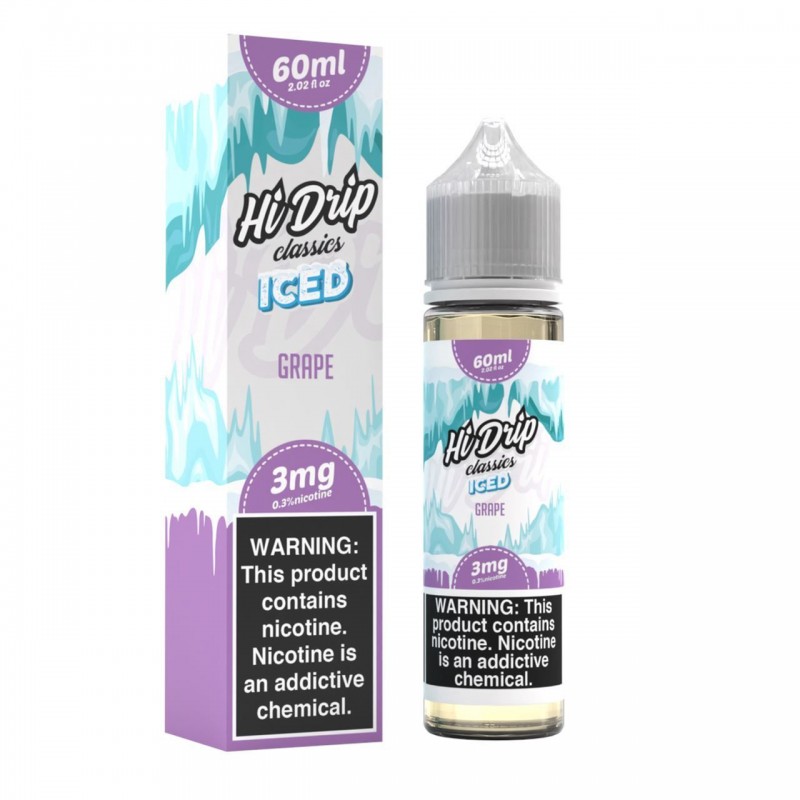 Grape Iced by Hi-Drip Classics E-Liquid 60ML