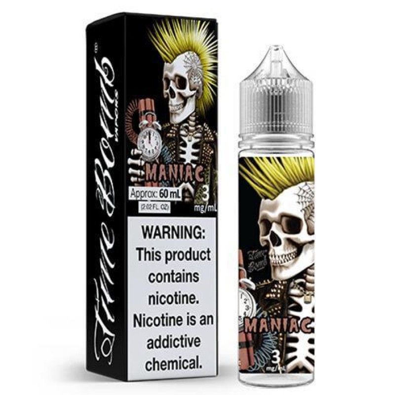 Time Bomb Vapors | Maniac 60ML Eliquid