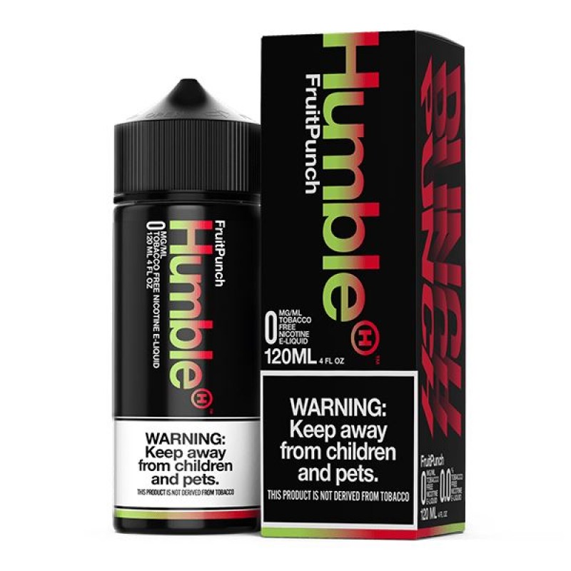 Fruit Punch Tobacco-Free Nicotine By Humble 120ML