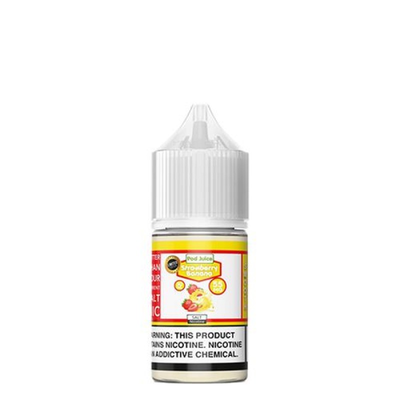 Strawberry Banana Salt by POD JUICE E-Liquid 30ml