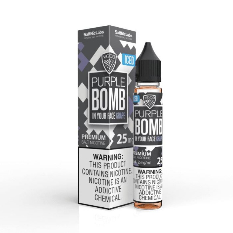 Purple Bomb Ice By VGOD Salt Nic 30ml