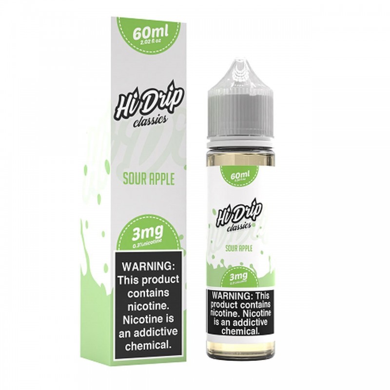 Sour Apple by Hi-Drip Classics E-Liquid 60ML