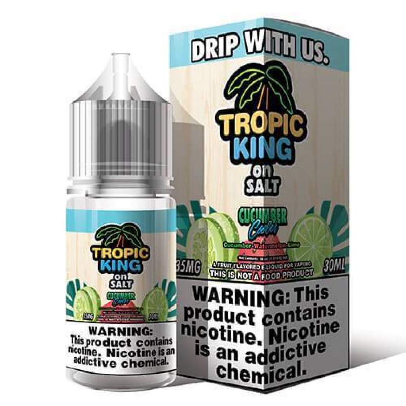 TROPIC KING ON SALT | Cucumber Cooler 30ML eLiquid