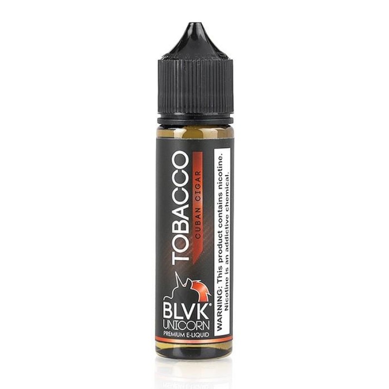 Cuban Tobacco (Cuban Cigar) by BLVK UNICORN BOLD E-Liquid 60ml