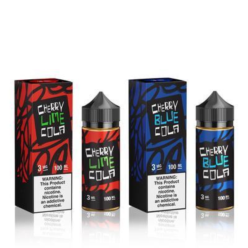 Cherry Blue Cola + Cherry Lime Cola E Liquid Bundle 200ML