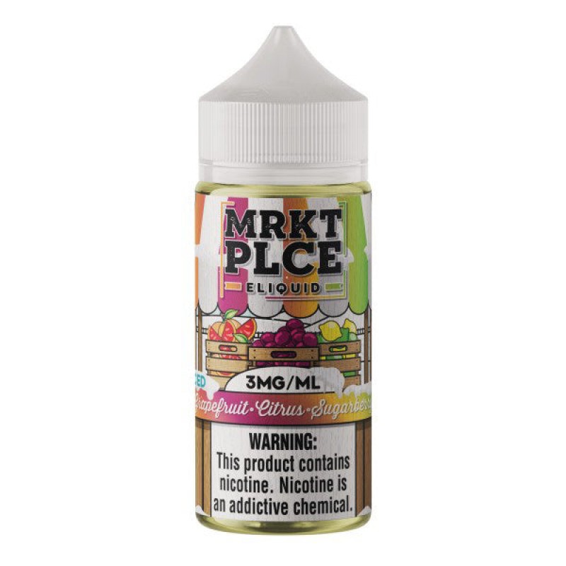 Iced Grapefruit Citrus Sugarberry by MRKT PLCE 100ML