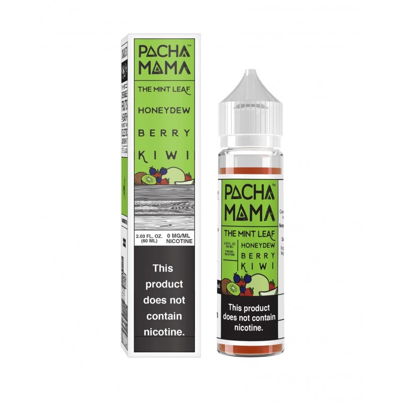 The Mint Leaf Honeydew Berry Kiwi by Pachamama EJuice TFN 60ml