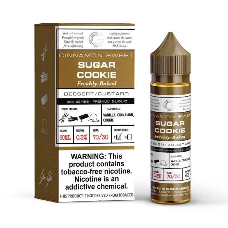 Sugar Cookie by Glas BSX Series 60ml