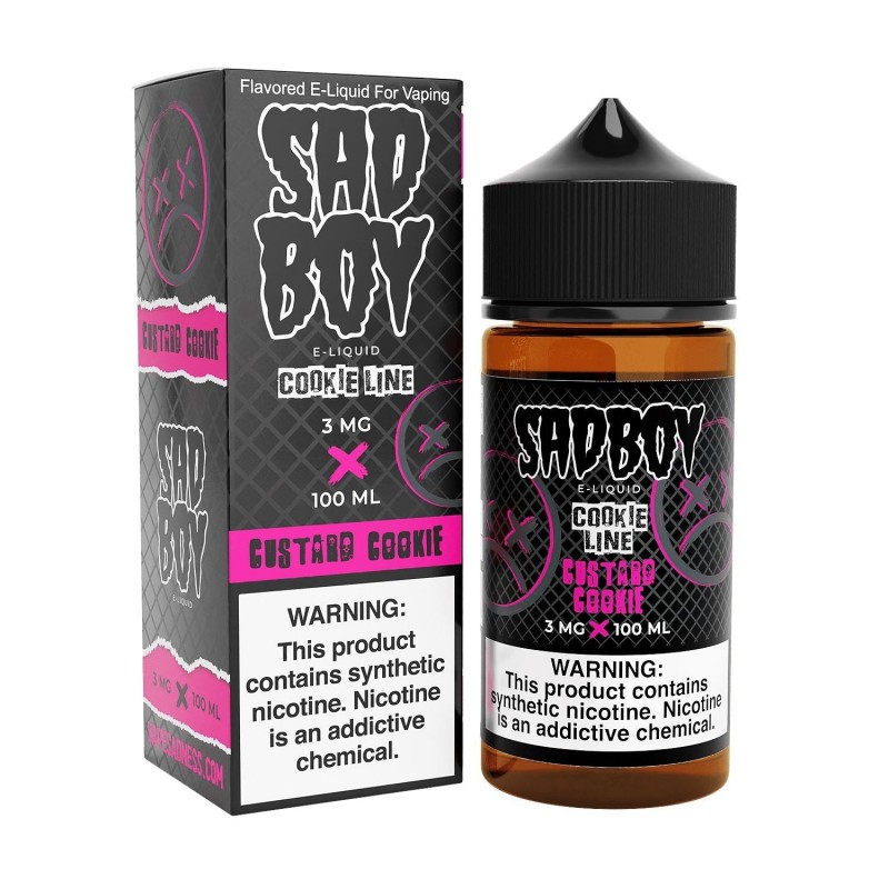 Custard Cookie by Sadboy E-Liquid 100ml