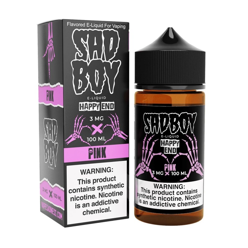 Happy End Pink Cotton Candy by Sadboy E-Liquid 100...