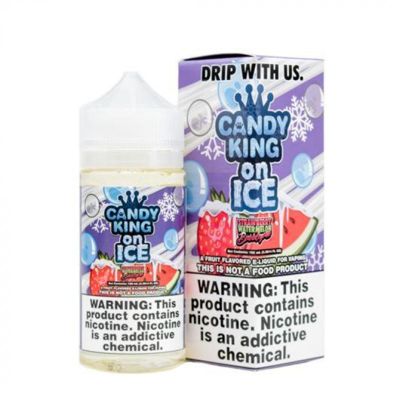 Strawberry Watermelon Bubblegum Candy King ON ICE 100ml