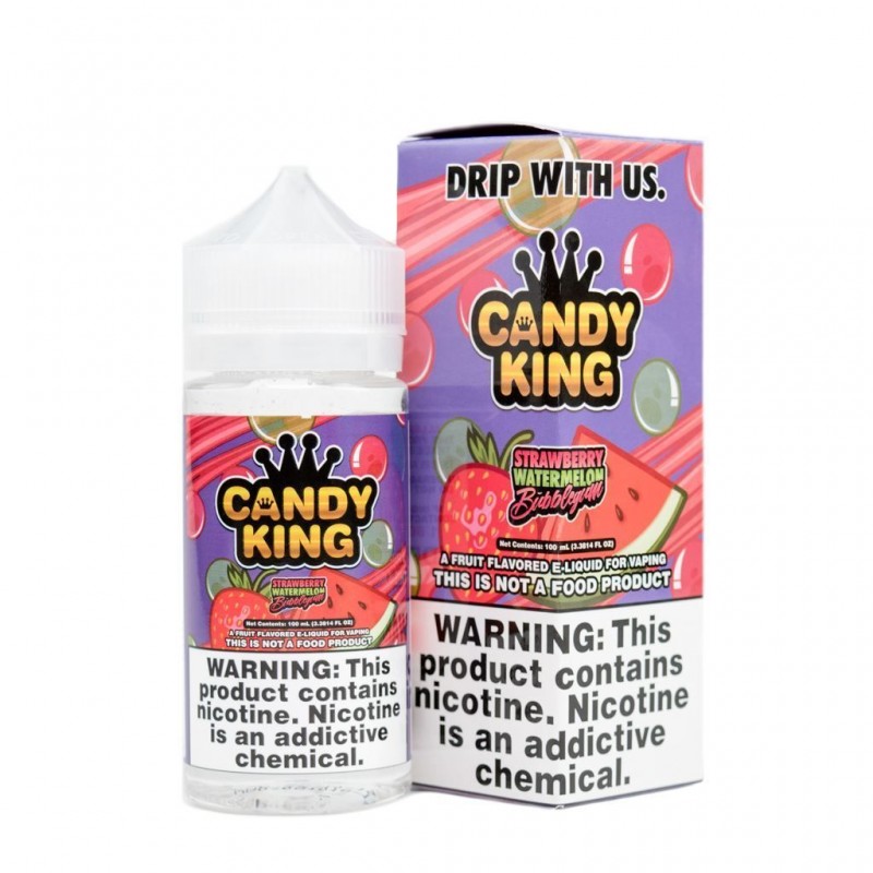 Strawberry Watermelon Bubblegum by Candy King 100m...