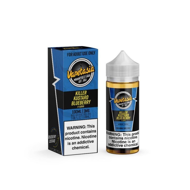 Killer Kustard Blueberry by Vapetasia 100ml