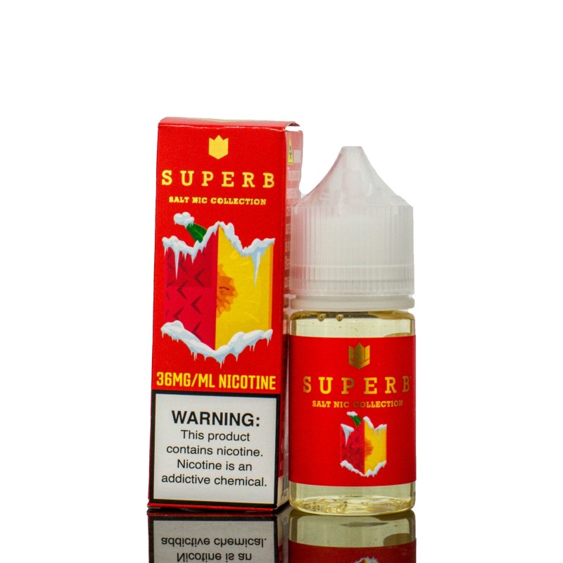 SUPERB SALT NIC COLLECTION | Lychee Peach Iced 30ML eLiquid