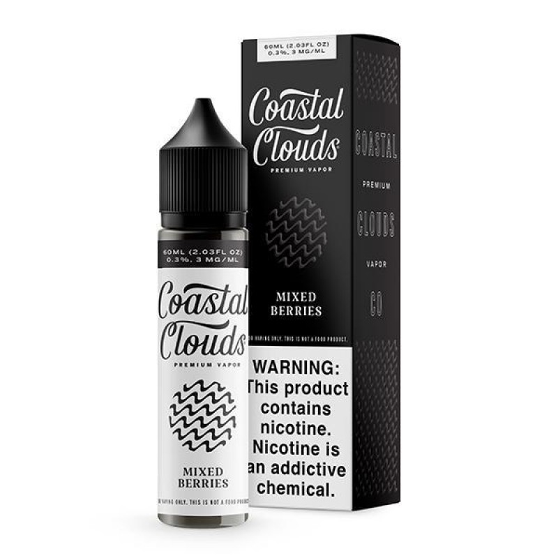 Mixed Berries by Coastal Clouds E-Liquid 60ml