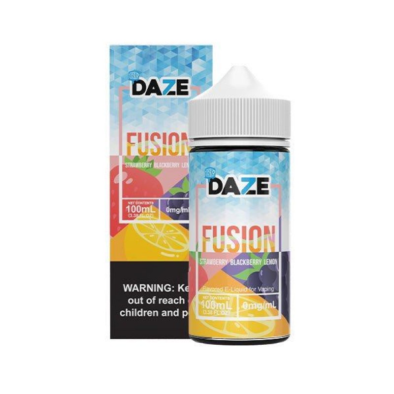 Strawberry Blackberry Lemon Iced by 7Daze Fusion 100mL