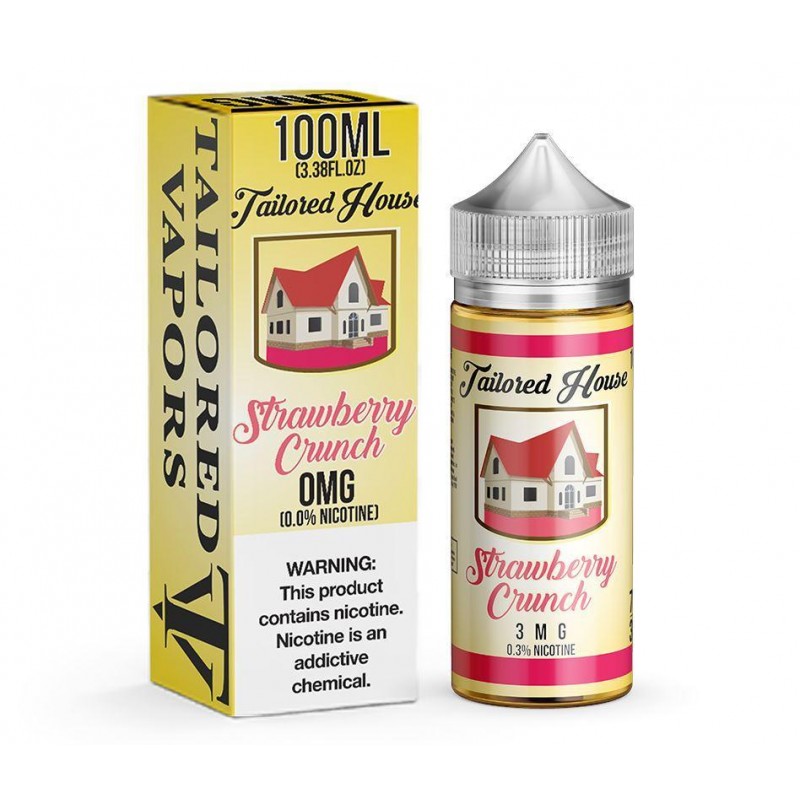 TAILORED HOUSE | Strawberry Crunch 100ML eLiquid