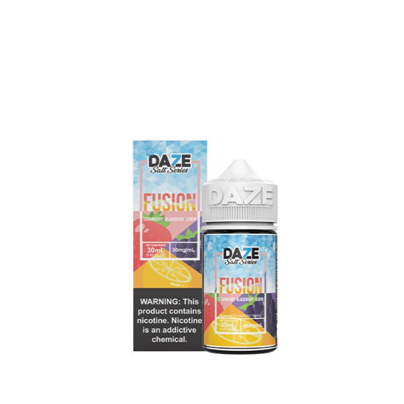 Strawberry Blackberry Lemon Iced by 7Daze Fusion Salt 30mL