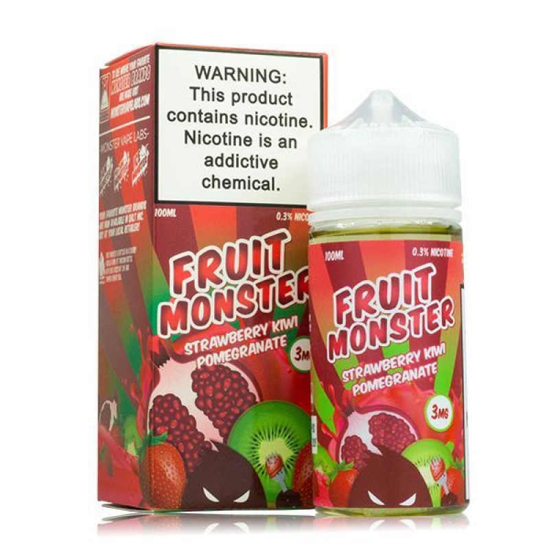 Strawberry Kiwi Pomegranate by Fruit Monster 100ml