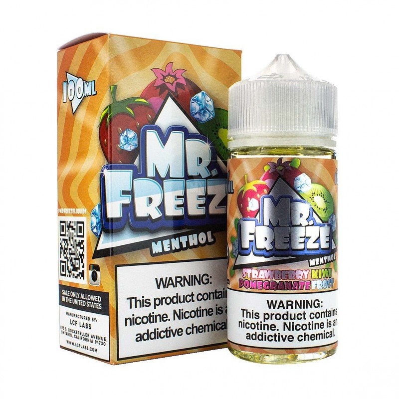 Strawberry Kiwi Pomegranate Frost by Mr. Freeze Menthol 100ml