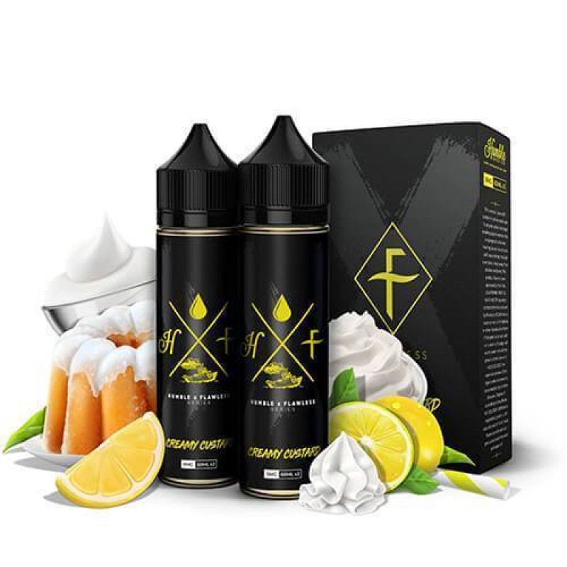 HUMBLE X FLAWLESS | Creamy Custard 120ML eLiquid