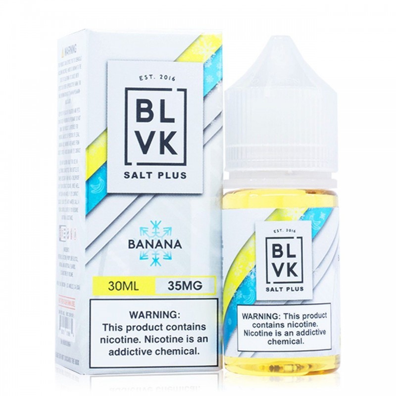 Nana Ice (Banana Ice) by BLVK Pink Salt Series 30ml