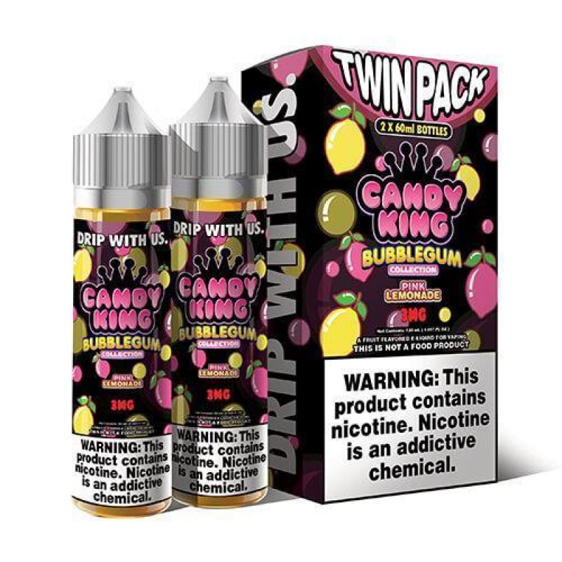 Pink Lemonade by Candy King Bubblegum 120ml