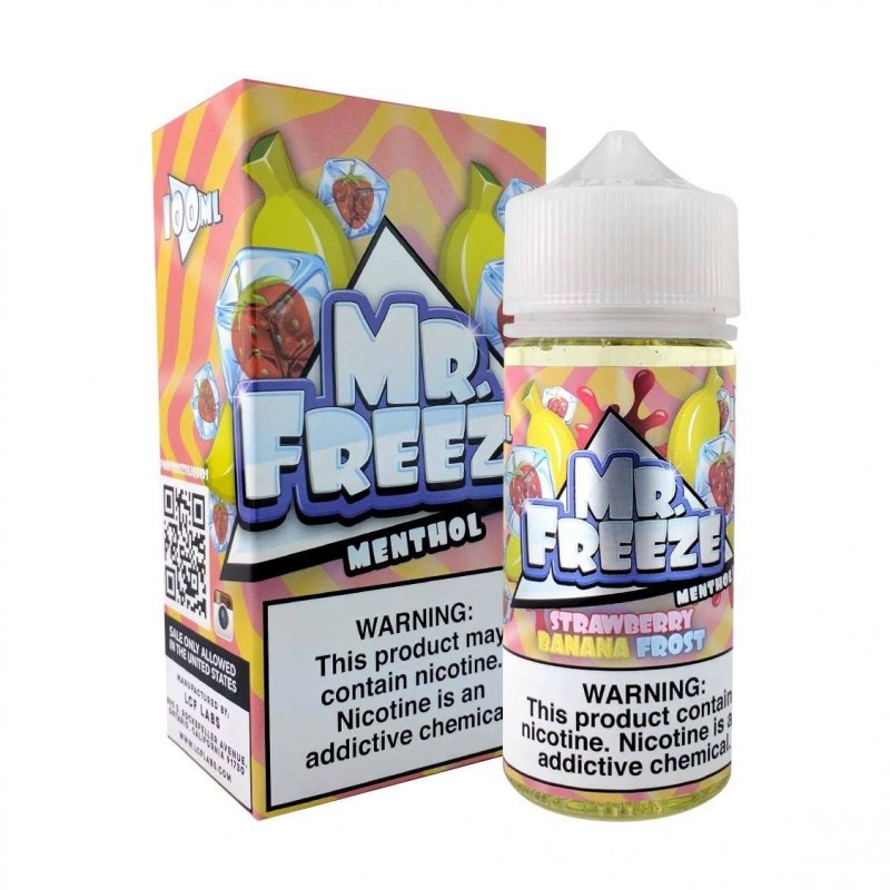 Strawberry Banana Frost by Mr. Freeze Menthol 100ml