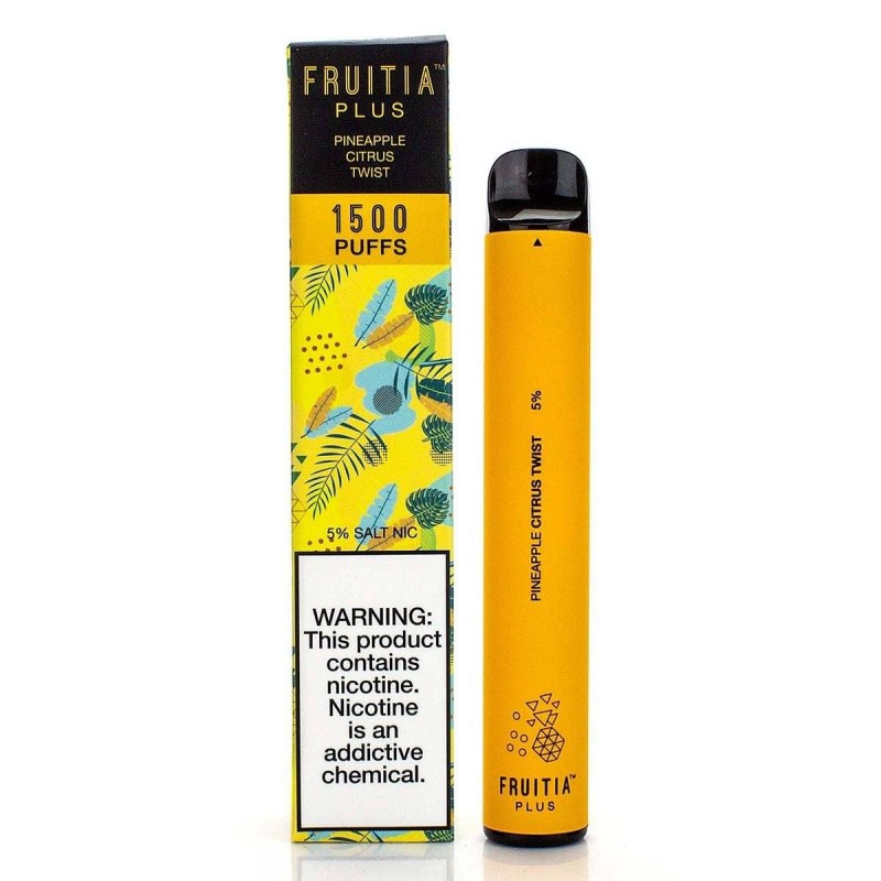 Fruitia Plus Disposable Device - 1500 Puffs