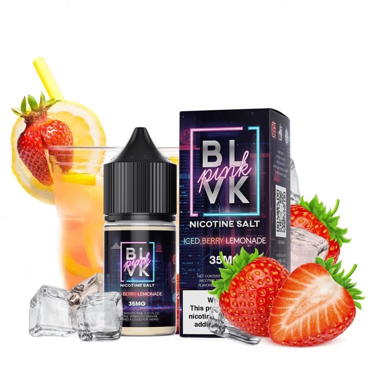 Iced Berry Lemonade by BLVK Pink Salt Series 30ml