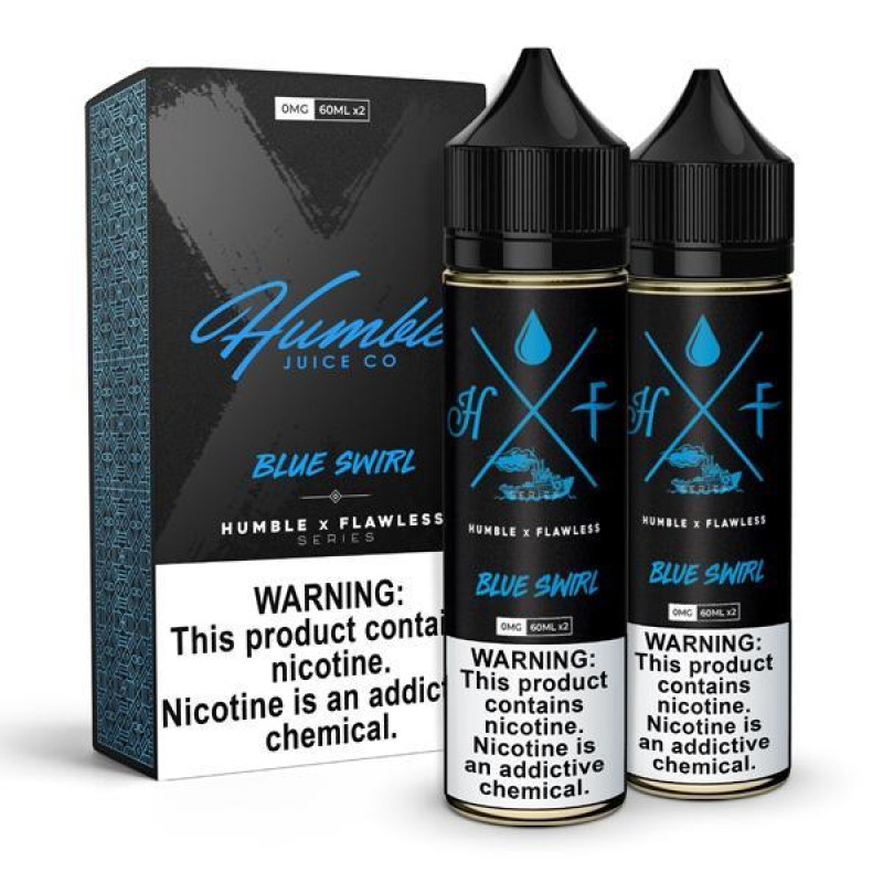 HUMBLE X FLAWLESS | Blue Swirl 120ML eLiquid