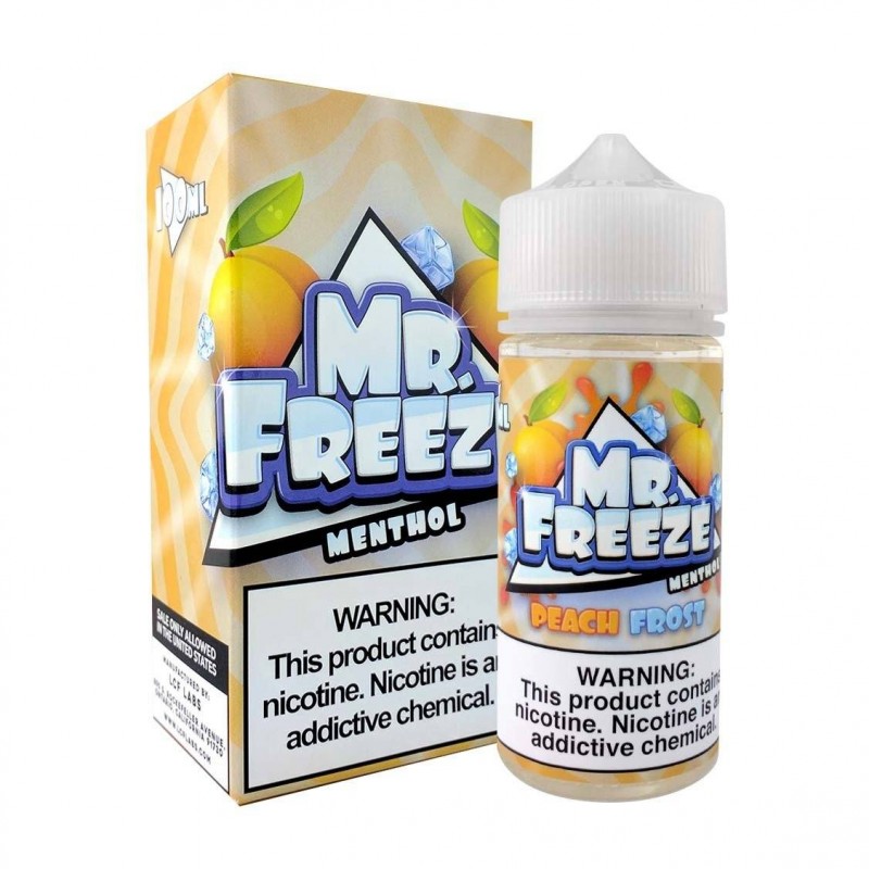 Peach Frost by Mr. Freeze Menthol 100ml