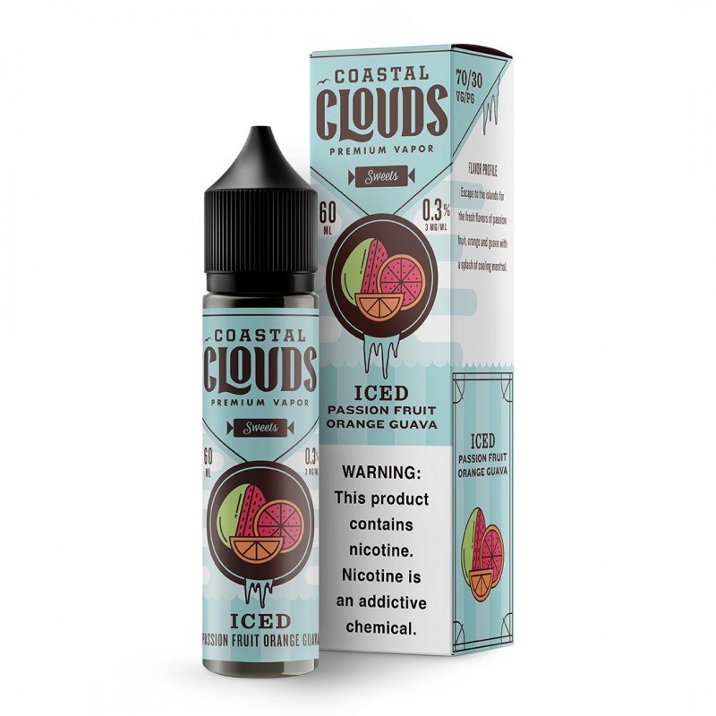 Iced Passion Fruit Orange Guava by Coastal Clouds 60ml