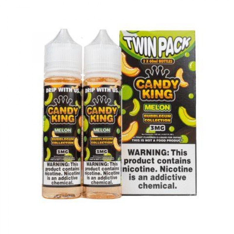 Melon by Candy King Bubblegum 120ml